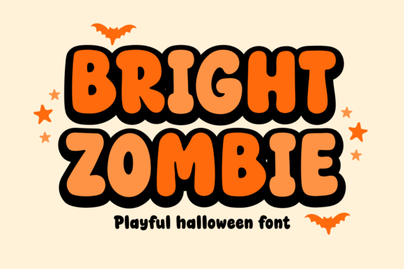 Bright Zombie Font: Playful Halloween Typography for Creative Projects