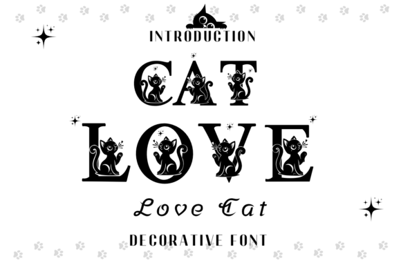Cat Love Font: A Playful Touch for Modern Design
