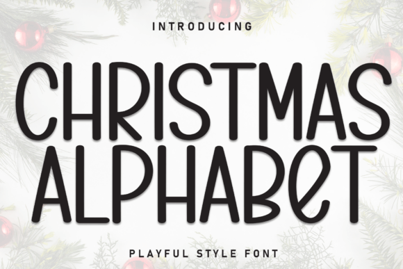 Christmas Alphabet Font: Elevate Your Festive Designs