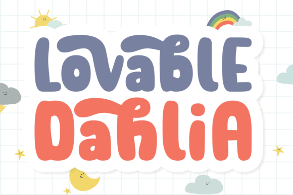 Give Your Projects a Friendly Face with Lovable Dahlia Font
