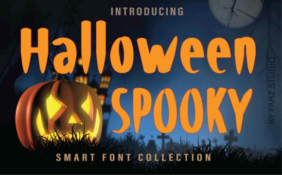 Halloween Spooky Font: A Chunky, Quirky Display Typeface