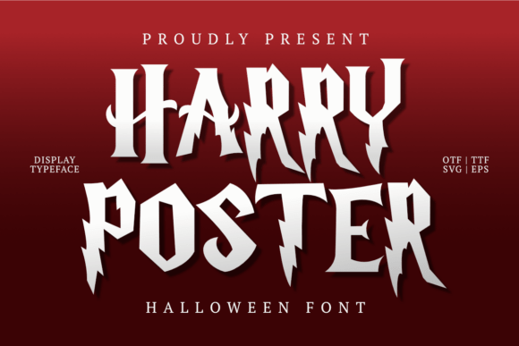 Harry Poster Regular Font: A Designer's Tool for Dark, Atmospheric Projects