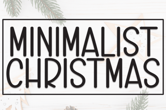 Minimalist Christmas Font: A Timeless Handwritten Touch