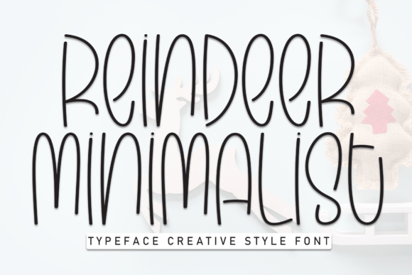 Reindeer Minimalist Font: Your Go-To for Friendly, Handwritten Style