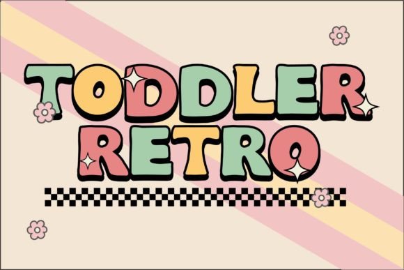Toddler Retro Font: Injecting Playful Energy Into Modern Design