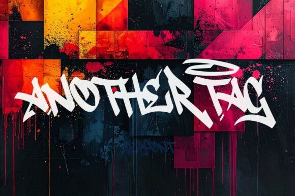 Unleash Urban Energy with Another Tag Font
