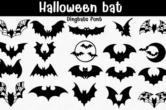 Unleashing Spooky Creativity with Halloween Bat Font