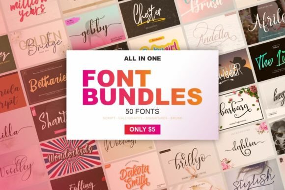 Unlock Creative Freedom with All in One Font Bundles