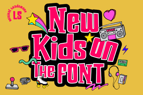 Why New Kids on the Font is a Go-To Choice for Playful Branding