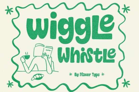 Wiggle Whistle: A Display Font with Built-In Cuteness